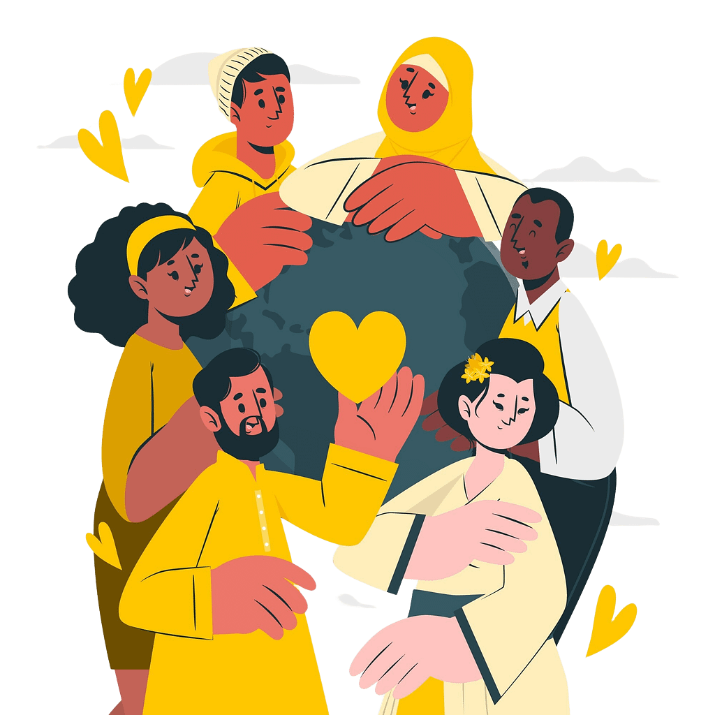 multicultural-concept-illustration-volunteer Volunteer